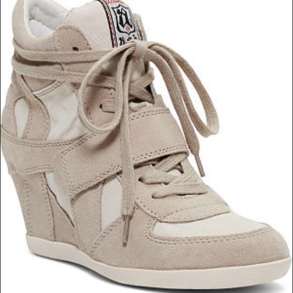 Ash Bowie Canvas Wedge Sneaker